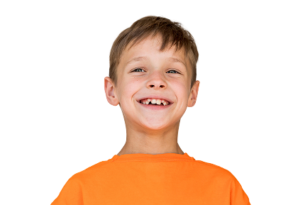 Criança sorrindo